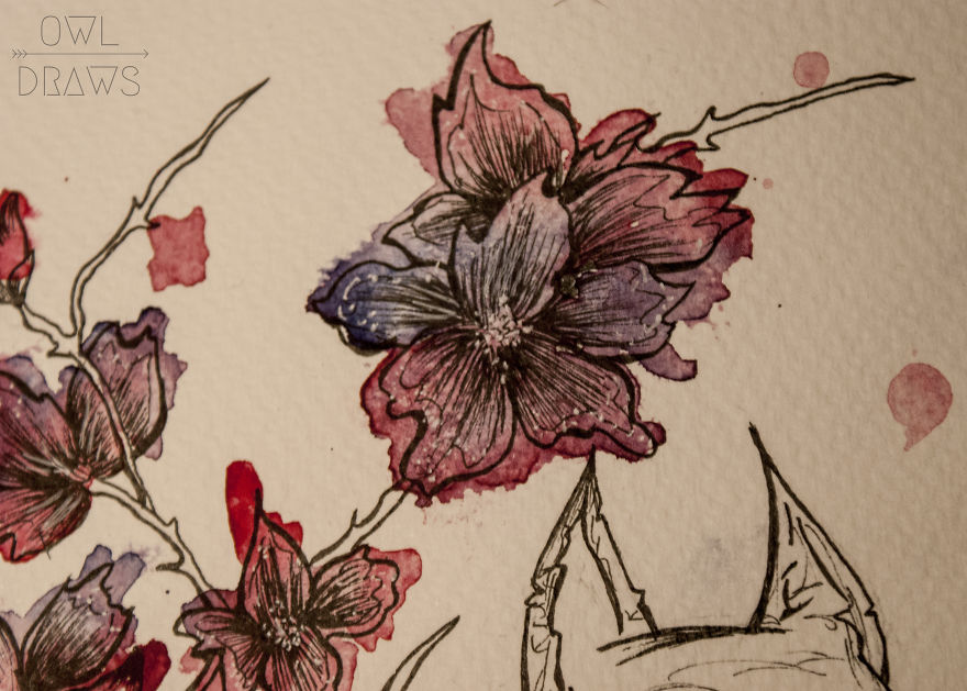 I Made This Watercolor Cat, What Do Ya Think?