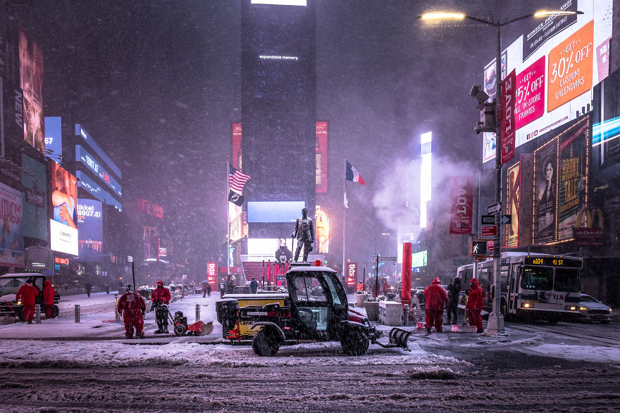 Winter Storm Niko Hammers New York City