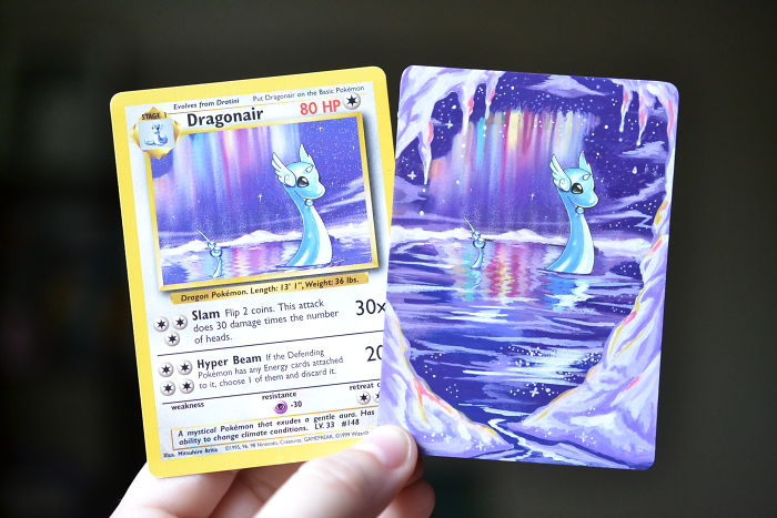 I Bring Old Pokemon Cards Back To Life By Repainting Them