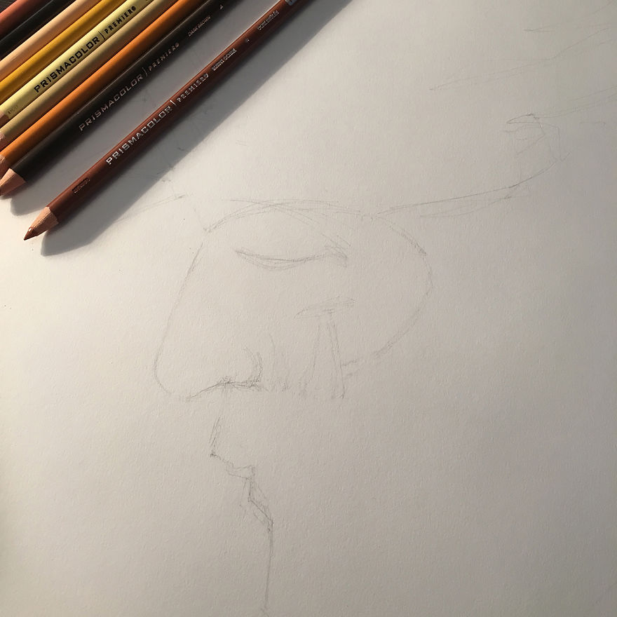 The Passion Of Christ - A Movie Poster Recreated With Colored Pencils The Passion Of Christ - A Movie Poster Recreated With Colored Pencils