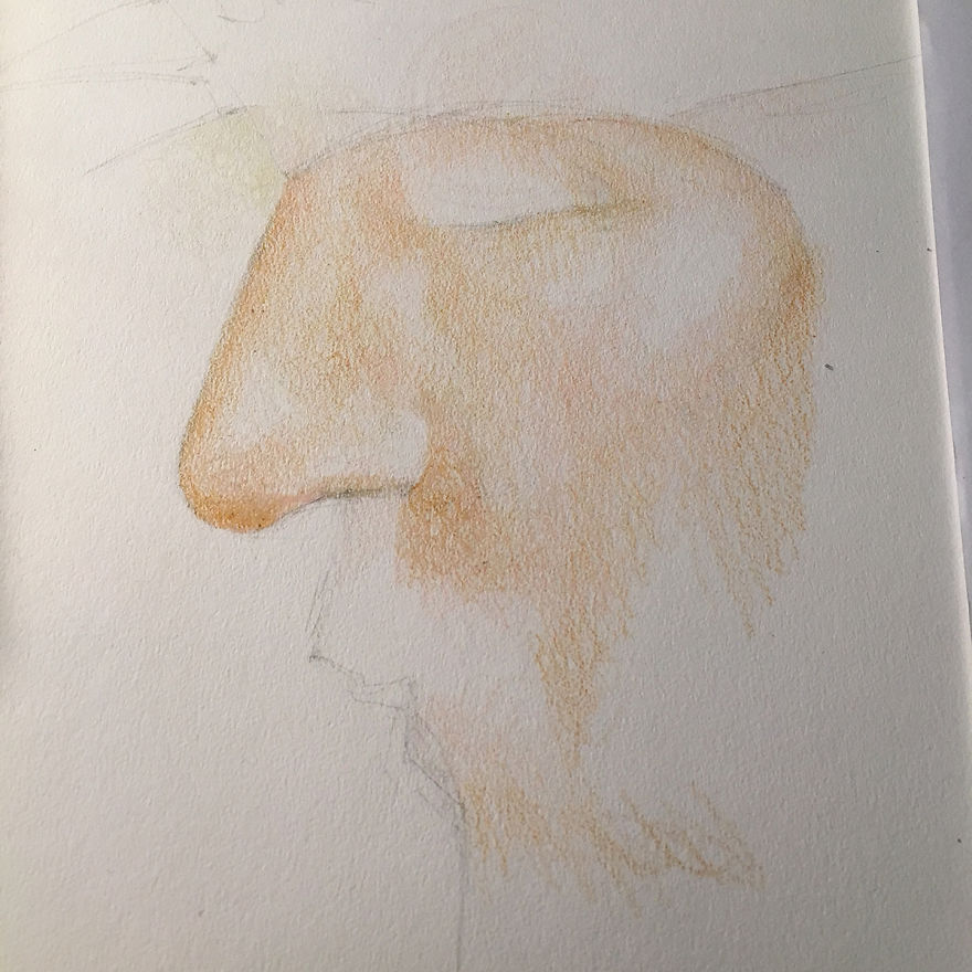 The Passion Of Christ - A Movie Poster Recreated With Colored Pencils The Passion Of Christ - A Movie Poster Recreated With Colored Pencils