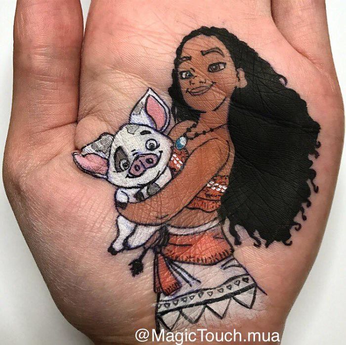 Moana And Pua From Moana
