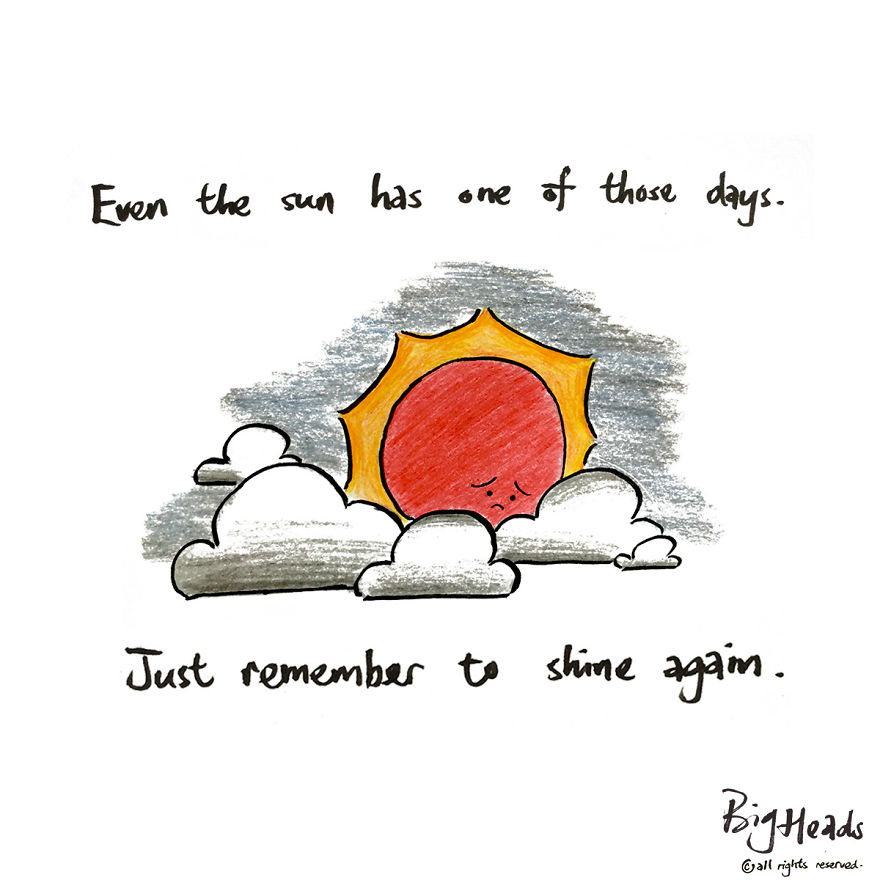 I Drew Cartoons Inspired By My Experience Dealing With Emotions And Stress Issues I Drew Cartoons Inspired By My Experience Dealing With Emotions And Stress Issues