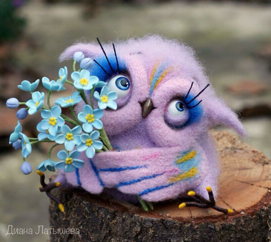 Funny Felted Toys By Diana Latysheva Will Boost Your Spirits At First Glance