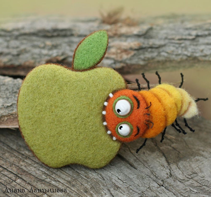 Funny Felted Toys By Diana Latysheva Will Boost Your Spirits At First Glance