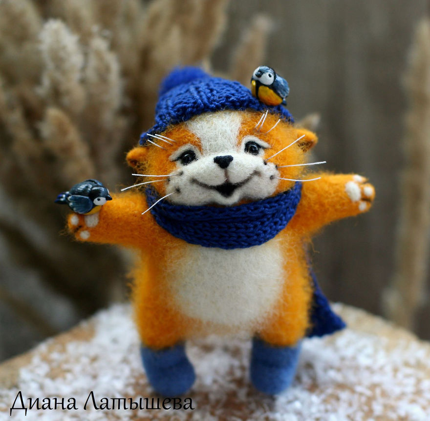 Funny Felted Toys By Diana Latysheva Will Boost Your Spirits At First Glance