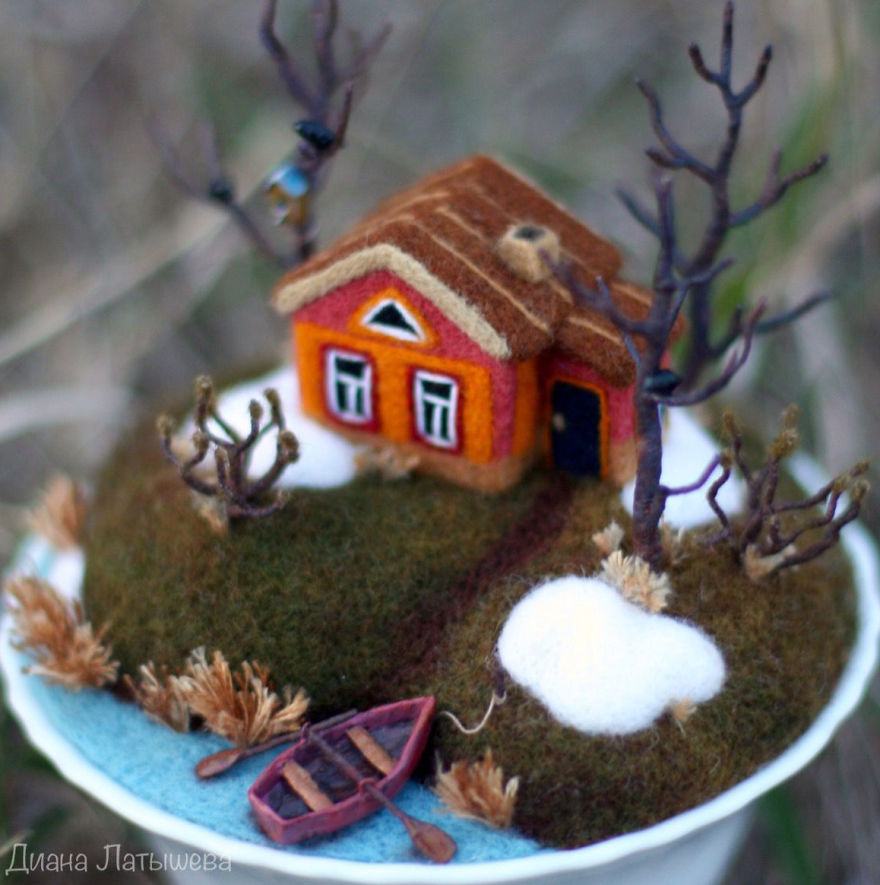Funny Felted Toys By Diana Latysheva Will Boost Your Spirits At First Glance