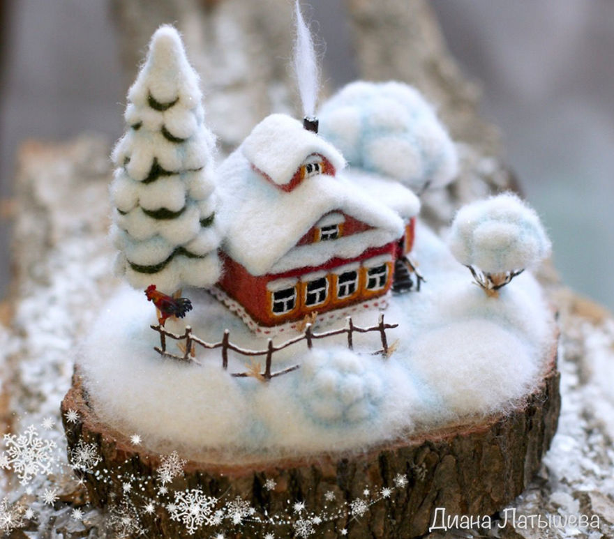 Funny Felted Toys By Diana Latysheva Will Boost Your Spirits At First Glance