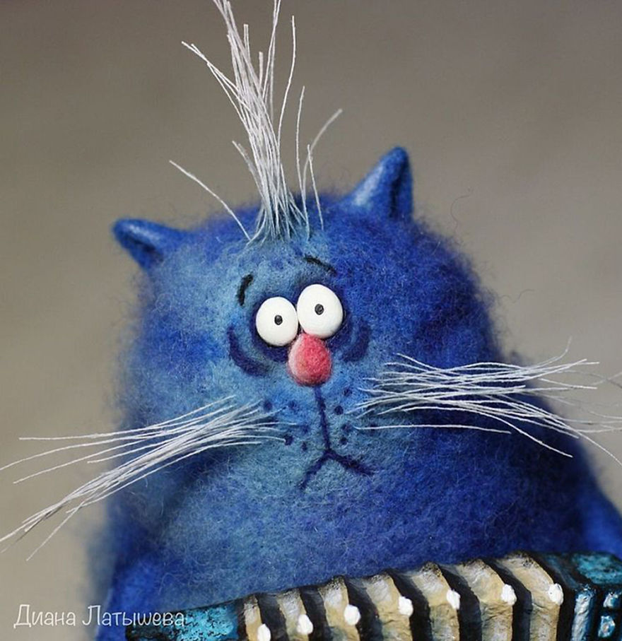 Funny Felted Toys By Diana Latysheva Will Boost Your Spirits At First Glance