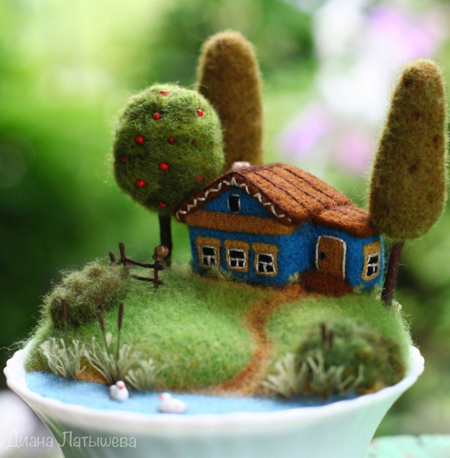Funny Felted Toys By Diana Latysheva Will Boost Your Spirits At First Glance