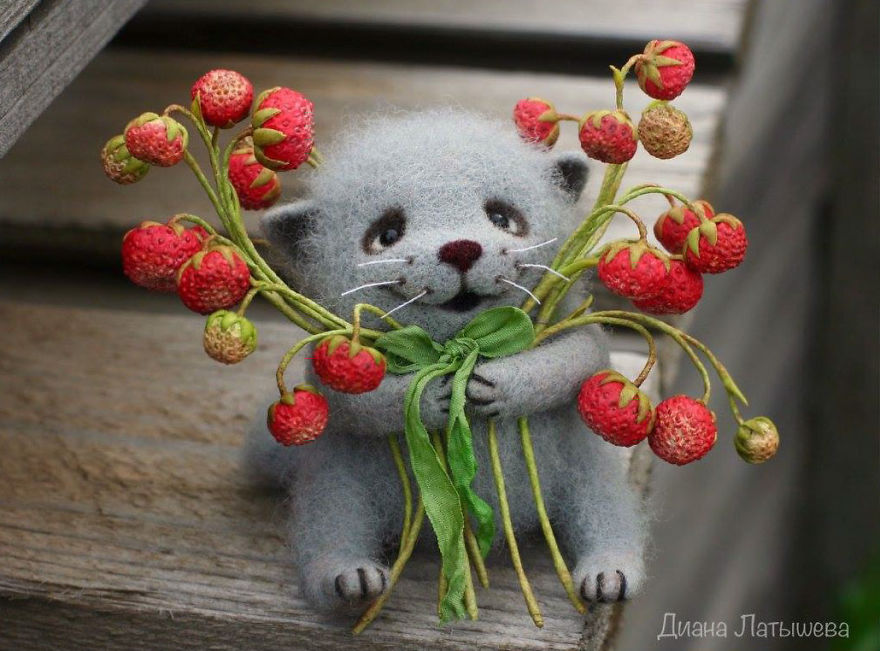 Funny Felted Toys By Diana Latysheva Will Boost Your Spirits At First Glance