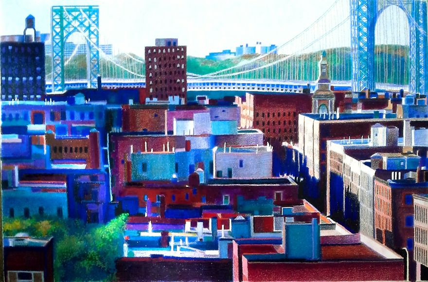 The Gw Bridge In Washington Heights Ny The Gw Bridge In Washington Heights Ny