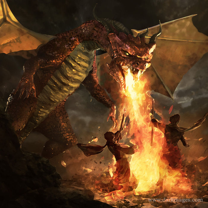 Great Illustrations From Dark Mages Card Game