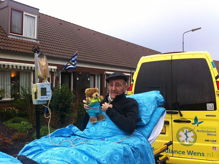 All This Terminally Ill Man Wanted For His Wish Was To Go Home Again