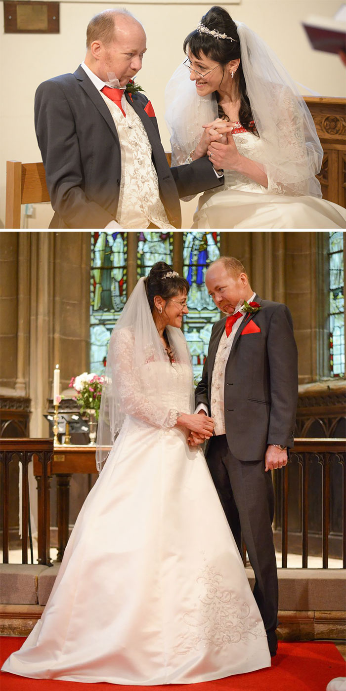 Cancer Patient Fulfilled Dying Wish To Marry Former College Sweetheart He Dated 30 Years Earlier In Valentine's Day Ceremony