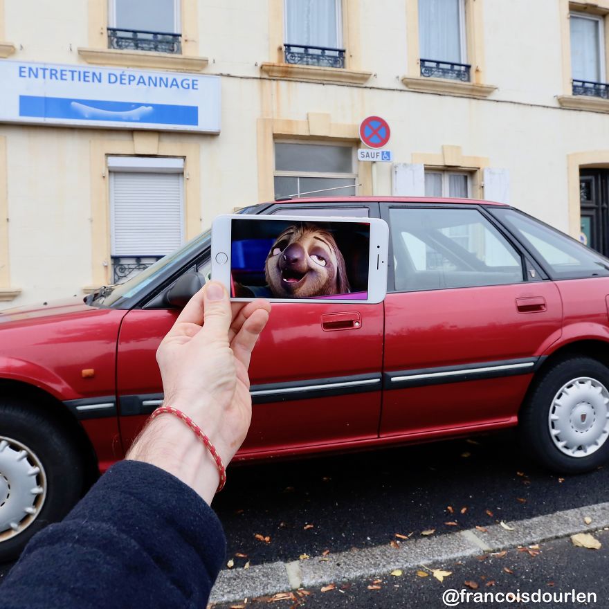 I Insert Iconic Characters Into Real Life Situations Using My Iphone