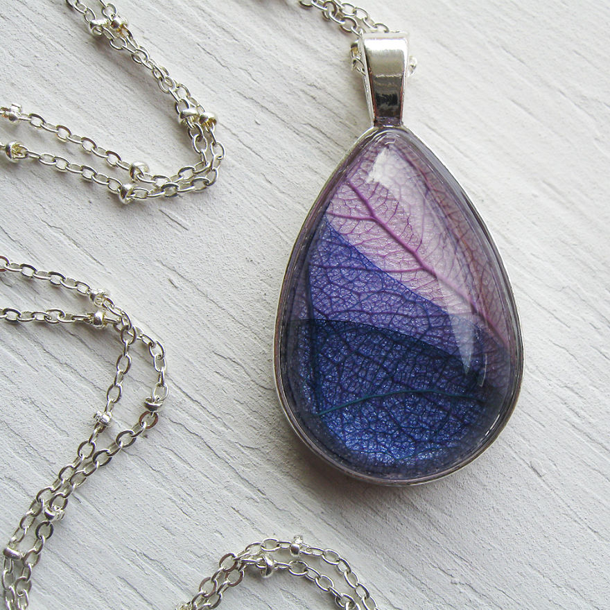 I Made Special Pressed Flower Jewelry Just For Valentine's Day!