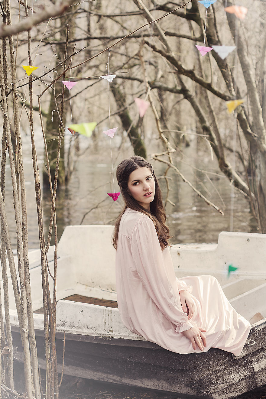 I Create Fairytale-Like Photographs Using The Magic Background Of My Hometown