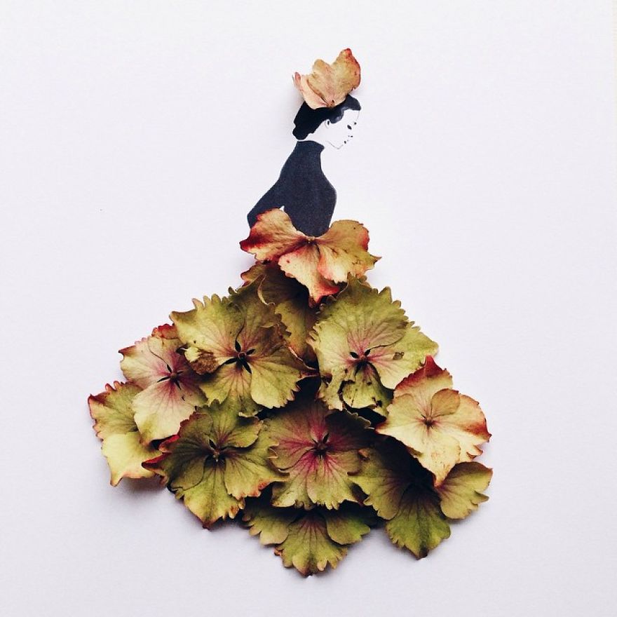 I Created An Illustrated Alter Ego Sassy Du Fleur, Out Of Petals