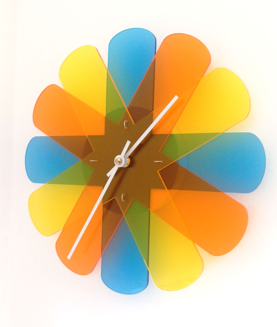 I Designed A Siesta Wall Clock