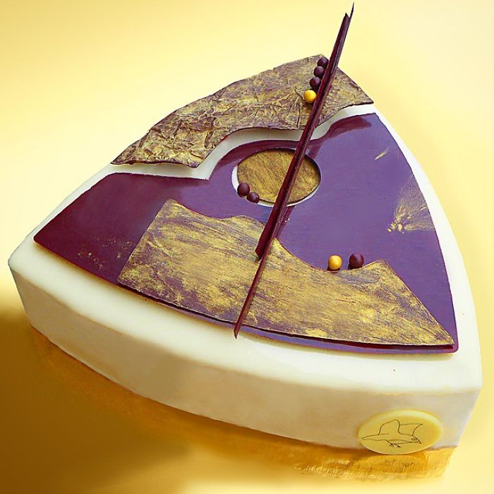 I Draw And Create My Own Chocolate World On The Mirror Glaze