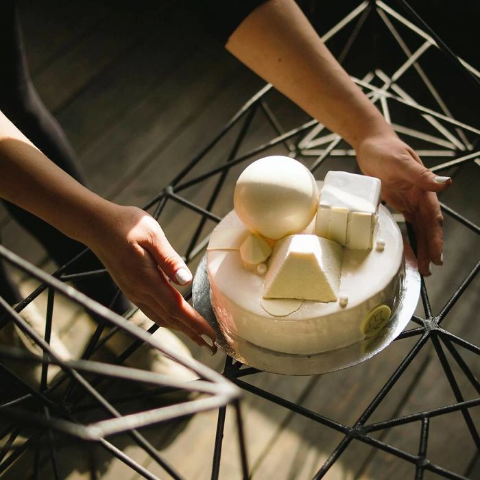 I Draw And Create My Own Chocolate World On The Mirror Glaze