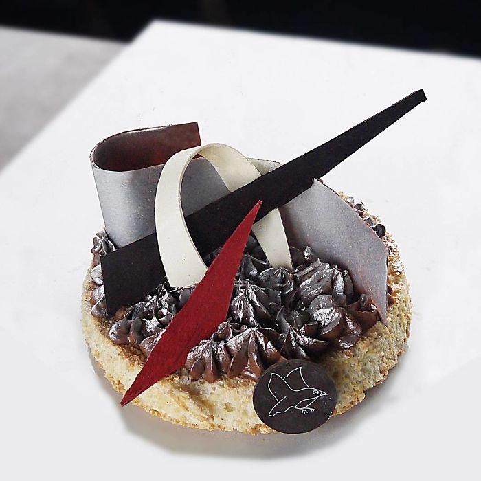 I Draw And Create My Own Chocolate World On The Mirror Glaze