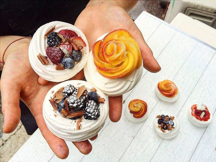 I Draw And Create My Own Chocolate World On The Mirror Glaze