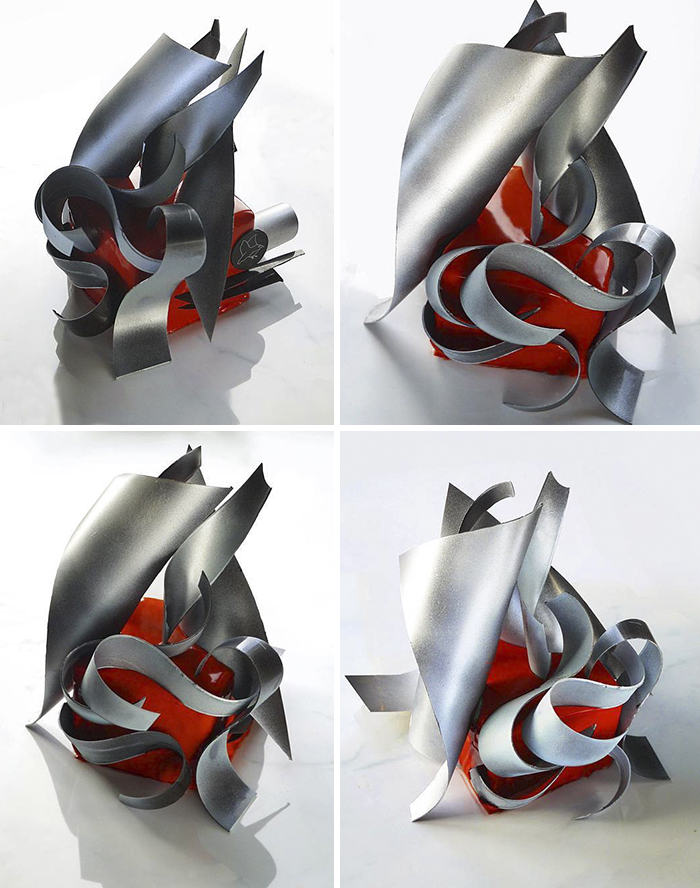 I Draw And Create My Own Chocolate World On The Mirror Glaze