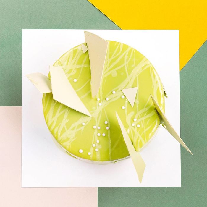 I Draw And Create My Own Chocolate World On The Mirror Glaze