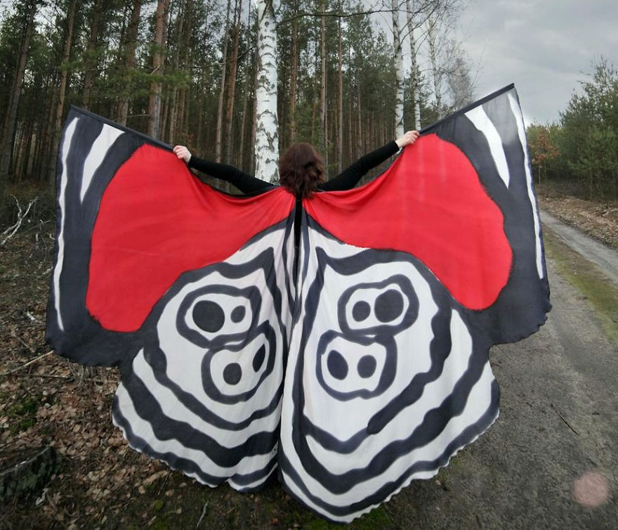 I Paint Silk Butterfly Wings