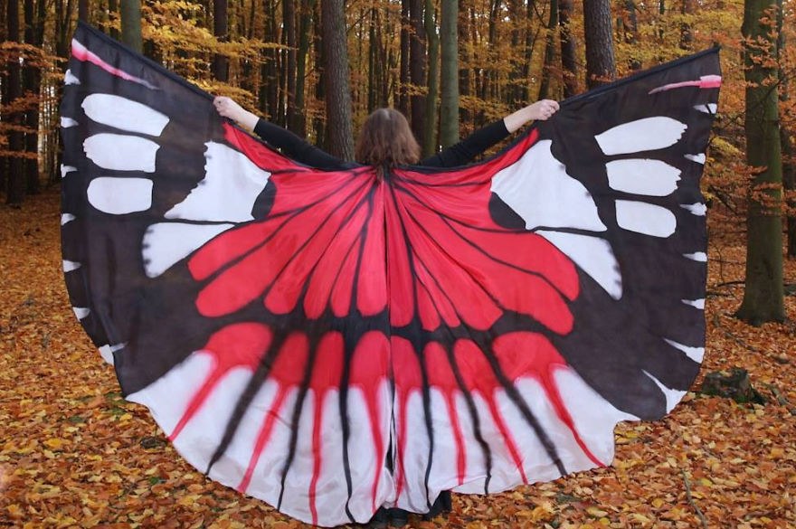 I Paint Silk Butterfly Wings