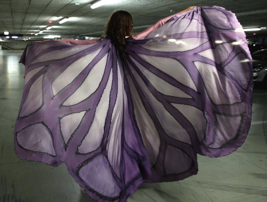 I Paint Silk Butterfly Wings