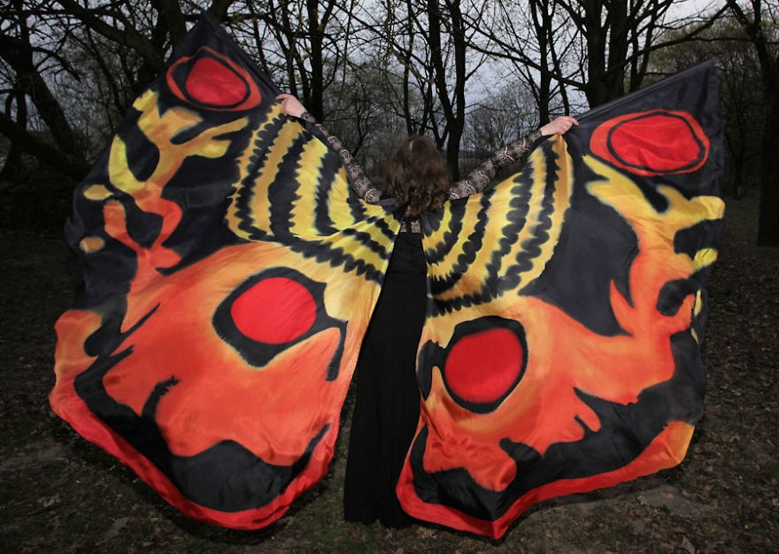 I Paint Silk Butterfly Wings