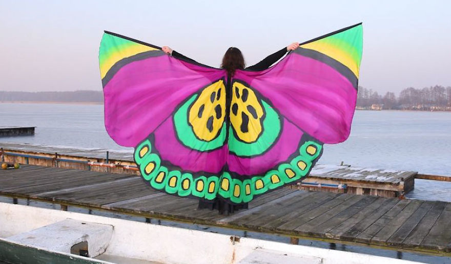 I Paint Silk Butterfly Wings