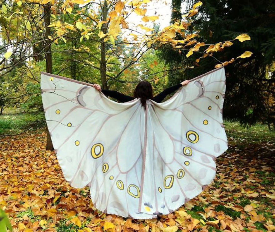 I Paint Silk Butterfly Wings