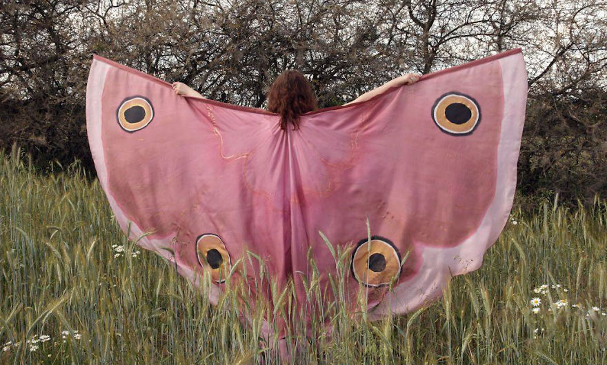 I Paint Silk Butterfly Wings