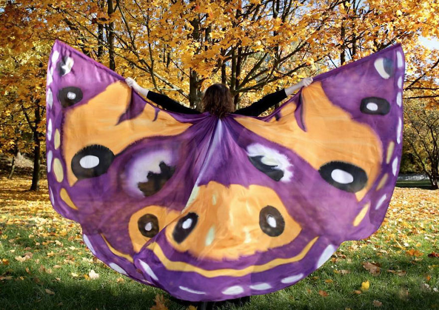 I Paint Silk Butterfly Wings