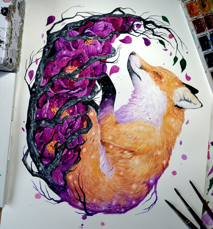 I Paint The Beauty I See In Animals To Remind Us To Preserve Nature