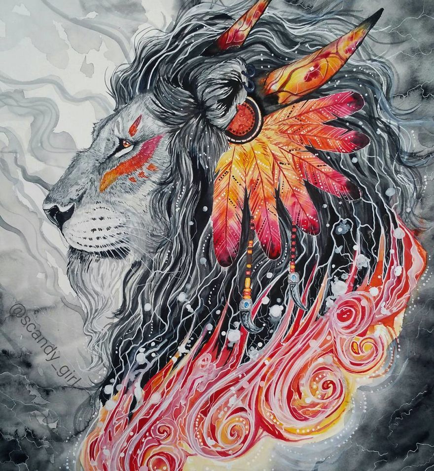 I Paint The Beauty I See In Animals To Remind Us To Preserve Nature