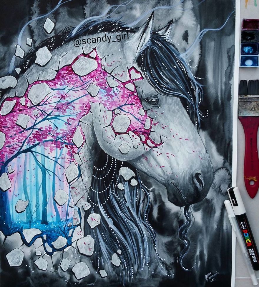 I Paint The Beauty I See In Animals To Remind Us To Preserve Nature