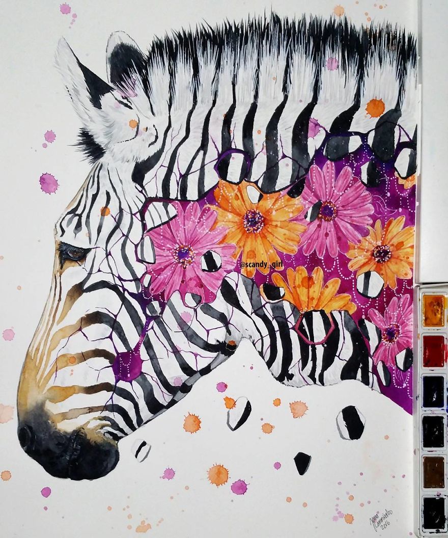 I Paint The Beauty I See In Animals To Remind Us To Preserve Nature