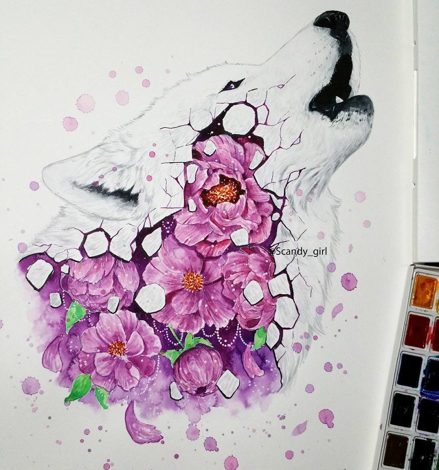 I Paint The Beauty I See In Animals To Remind Us To Preserve Nature