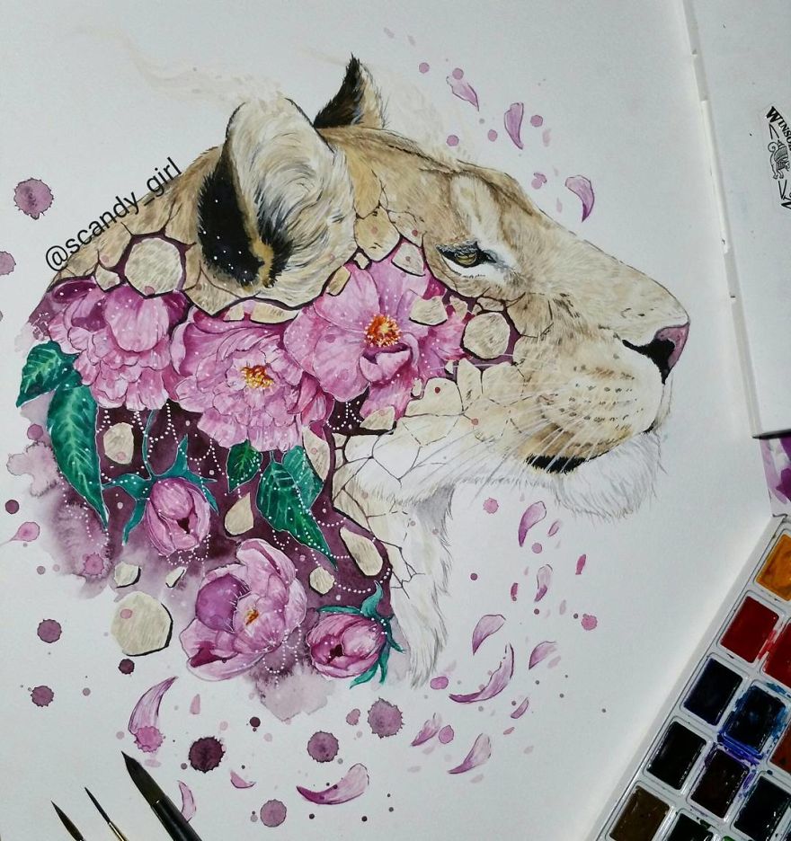 I Paint The Beauty I See In Animals To Remind Us To Preserve Nature