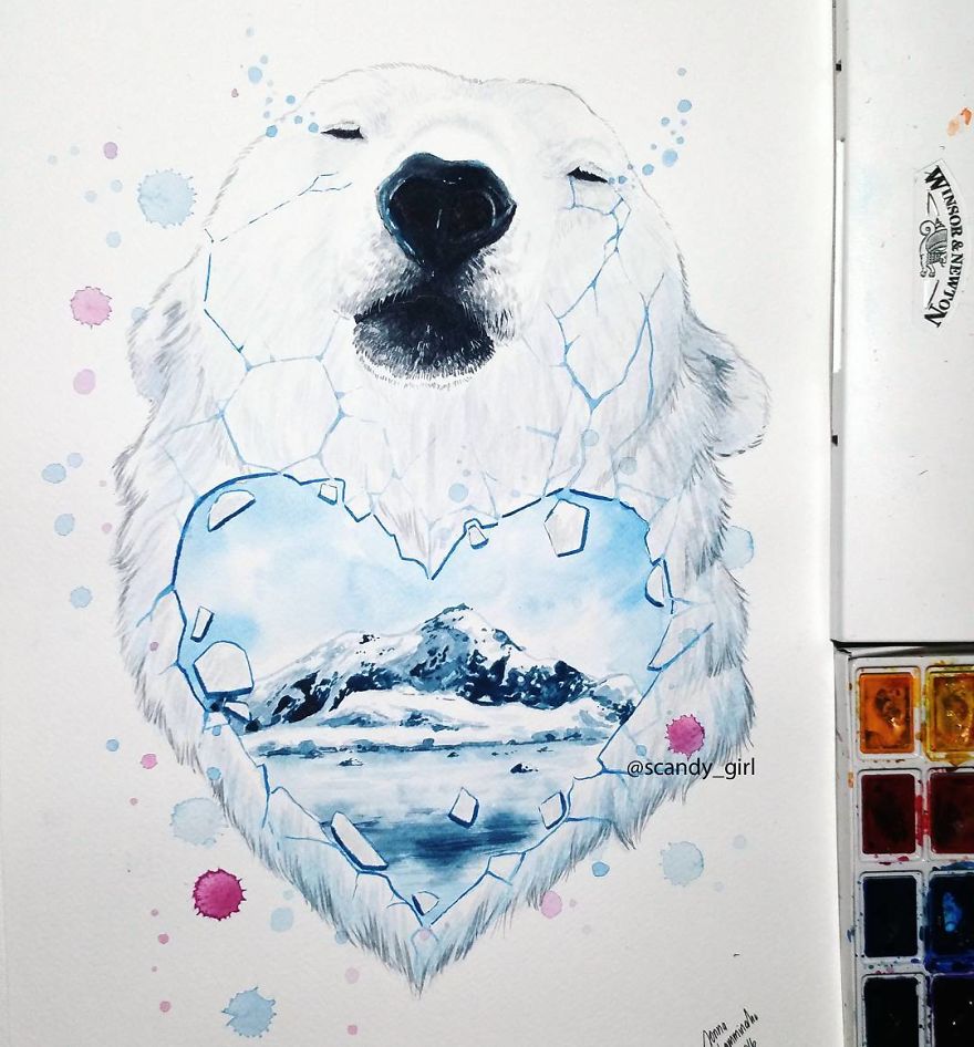 I Paint The Beauty I See In Animals To Remind Us To Preserve Nature