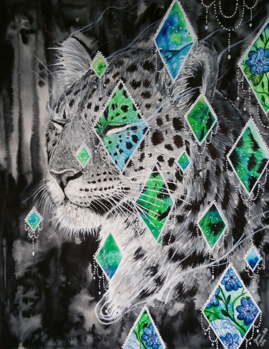 I Paint The Beauty I See In Animals To Remind Us To Preserve Nature