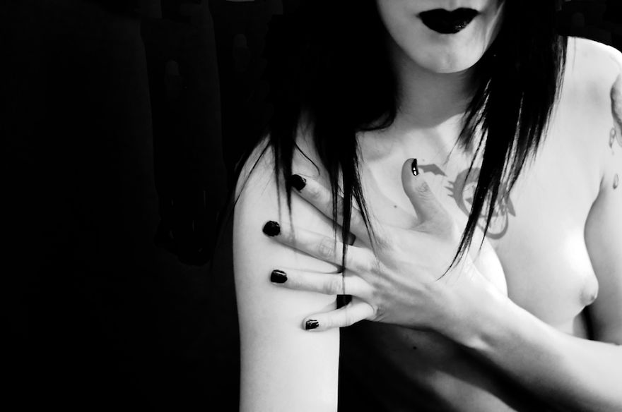 I Photographed A Beautiful Transgender Model In Total Darkness As She Was The Only Light. (nsfw)