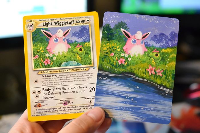 I Bring Old Pokemon Cards Back To Life By Repainting Them