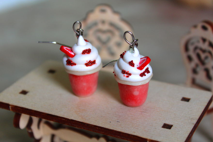 I Want To Make Everything Tasty By Creating Realistic Miniature Food Jewelry From Polymer Clay