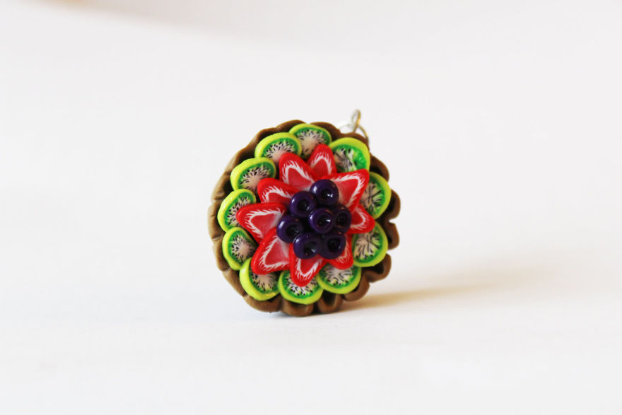 I Want To Make Everything Tasty By Creating Realistic Miniature Food Jewelry From Polymer Clay